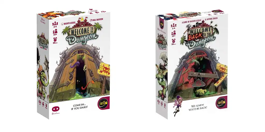 Welcome To The Dungeon/Back To The Dungeon Game Boxes
